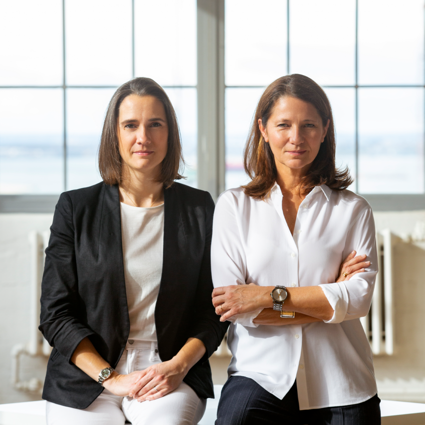 Odile Hainaut and Claire Pijoulat square